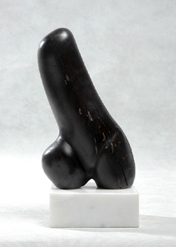 Click here for a larger view and details of "Female Form III" an original wood sculpture by contemporary Chinese sculptor Zhang Yaxi